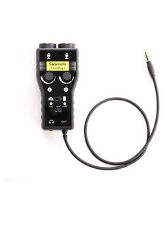 Saramonic 2-Ch Audio Interface w/XLR, 1/4" & 1/8” for Smartphones, Tablets & Cameras (SmartRig+)  - Image 2