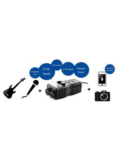 Saramonic 2-Ch Audio Interface w/XLR, 1/4" & 1/8” for Smartphones, Tablets & Cameras (SmartRig+)  - Image 3