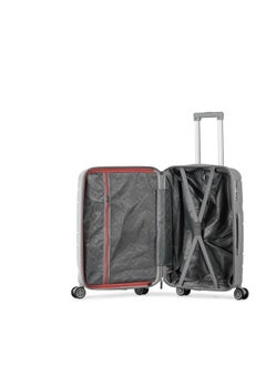 Generic Milano travel bag set, anti-break, 5 pieces, sizes (12", 14", 20", 24", 28") (Silver)  - Image 3