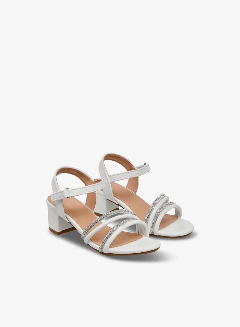 فلورا بيلا من شو إكسبرس صنادل فلورا بيلا بكعب مربع للبنات تشكيلة رمضان