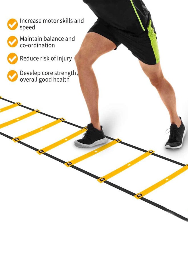 RATSAW Agility Ladder Speed and Agility Training Equipment Set for Soccer Speed Football Exercise Training - Image 5