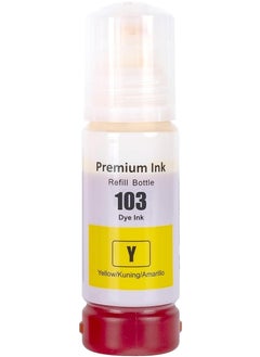 Generic Printer ink 103 for EPSON for EcoTank ink Combo Set Full-Pack of 4 (Black Cyan Magenta Yellow) for L1110‎ L3110 L3111 L3150 L3151‎ L3156 L3160 L5190‎  - Image 3