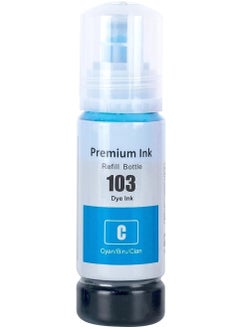 Generic Printer ink 103 for EPSON for EcoTank ink Combo Set Full-Pack of 4 (Black Cyan Magenta Yellow) for L1110‎ L3110 L3111 L3150 L3151‎ L3156 L3160 L5190‎  - Image 4