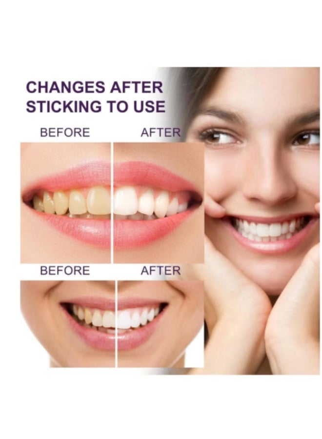 EELHOE 2-pcs of Purple Corrector 50ml, Teeth Whitening Toothpaste, Tooth Stains Removal, Color Corrector for Yellow Teeth Cleaning, Teeth Whitening Cream for Fresh Breath and Oral Hygiene - Image 3