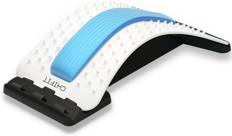 ChiFit Multi-Level Back Stretching Device - Immediate Relief for Herniated Disc, Sciatica, Scoliosis,Lower and Upper Back Stretcher Support and Pain Relief - Image 1