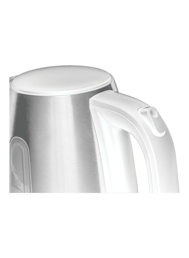 BLACK+DECKER Cordless Electric Kettle, 2200W, 1.7L Stainless Steel Body with Water-Level Indicator, Removable Filter, Auto Shut-Off, Ideal for Warm Beverages, Safe & Durable Design 1.7 L 2200 W JC454-B5 stainless steel - Image 3