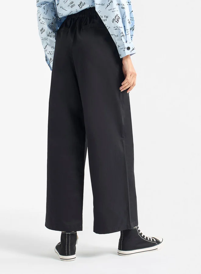 سبلاش فيڤ بنطلون كارجو سادة بجيوب