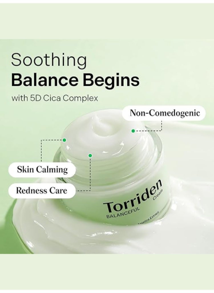 توريدن كريم Torriden Balanceful لترطيب خفيف وموازنة الإفرازات وتهدئة الحبوب وتقوية الحاجز - Image 5