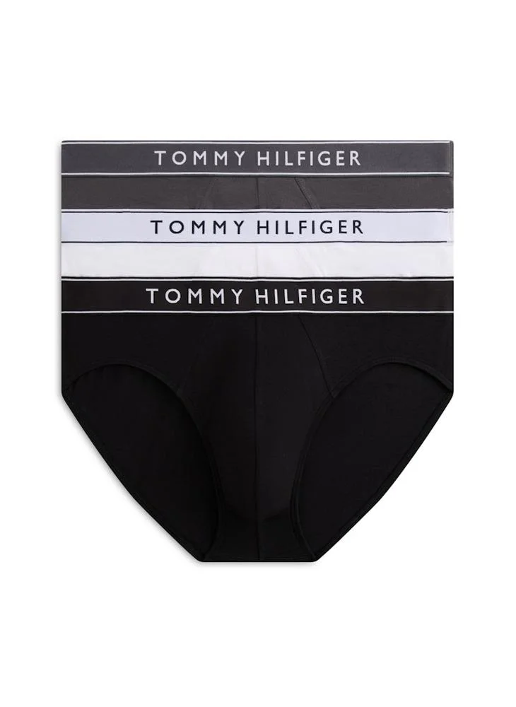 تومي هيلفيغر 3 Pack Logo Band Boxers