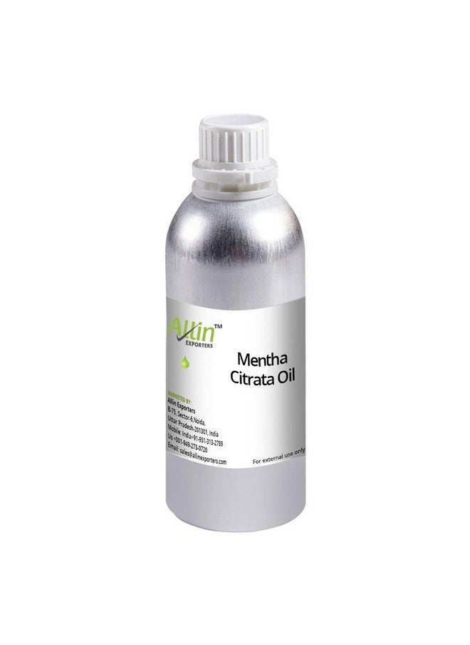 Allin Exporters Mentha Citrata Oil 100% Pure, Natural & Undiluted 500 Ml  - Image 1