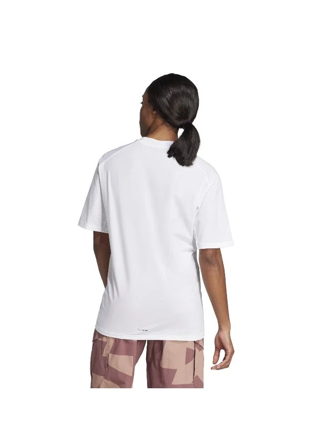Adidas White Terrex Multi Climacool T-Shirt for Women | Best Price UAE