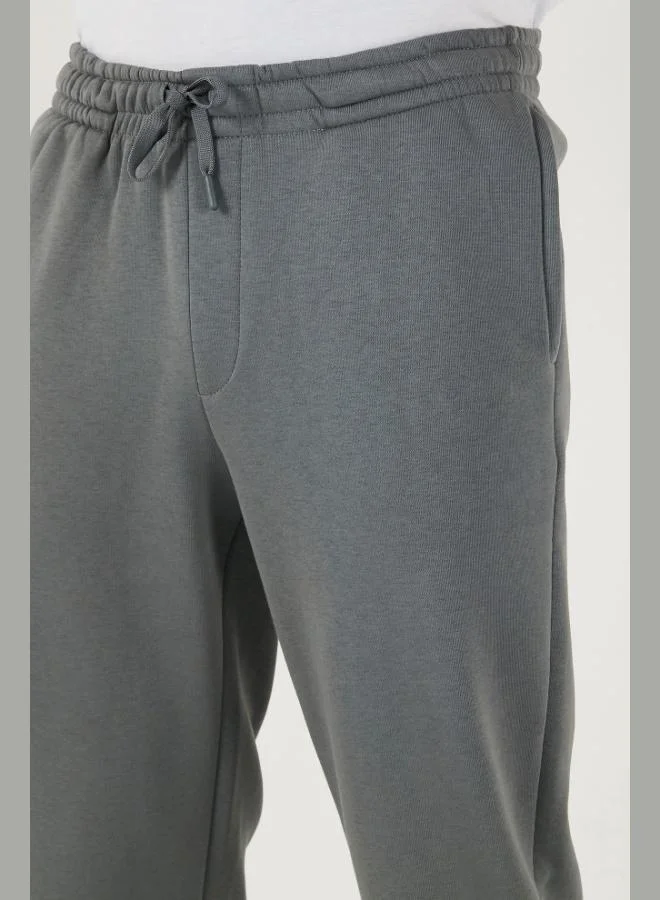 Buratti  Buratti Cotton Regular Fit Normal Waist Elastic Leg Pocket Tracksuit Bottoms Men's TRACKSUIT BOTTOMS 59080153W4 for Men | Best Price UAE