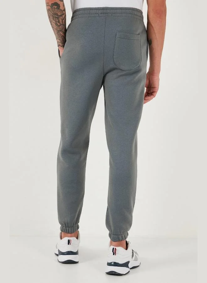 Buratti  Buratti Cotton Regular Fit Normal Waist Elastic Leg Pocket Tracksuit Bottoms Men's TRACKSUIT BOTTOMS 59080153W4 for Men | Best Price UAE