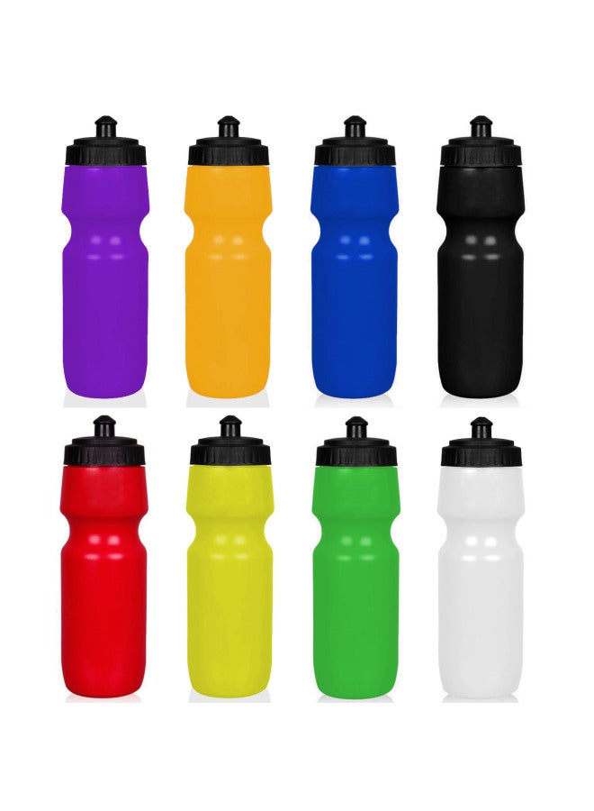 Sports Kettle Outdoor Riding Water Cup Men's And Women's Portable Fitness Water Bottle 700ML Plastic Squeeze Cup Printable LOGO-Color:Red-Capacity:700ml - Image 2