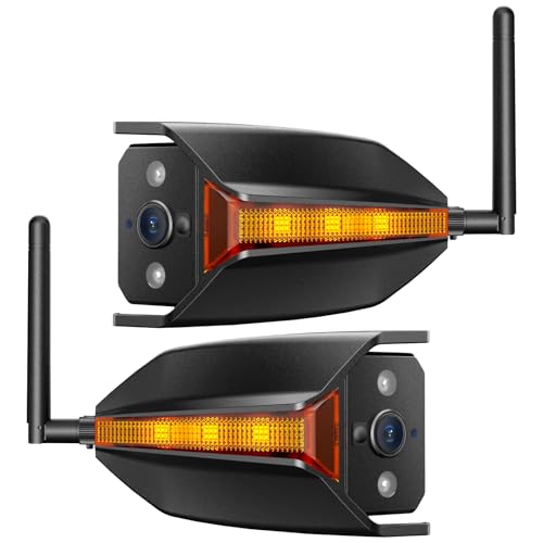 AUTO-VOX RV Backup Camera Wireless System: Left/Right Side Cameras, Adjustable Angle with IR Night Vision, IP69K Waterproof, Works Only with WF1, for Class A/B/C Motorhome, 5th Wheel, Travel Trailer - Image 1