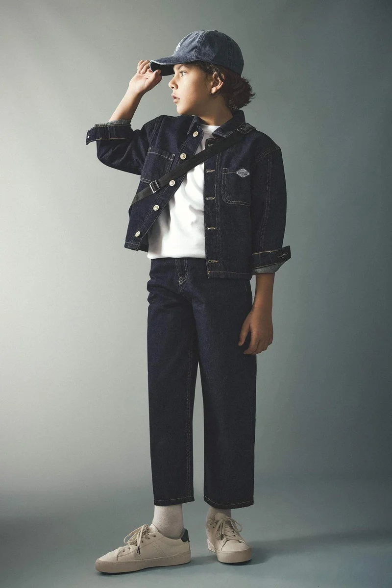 ديفاكتو Boy Barrel Fit Straight Leg Jeans