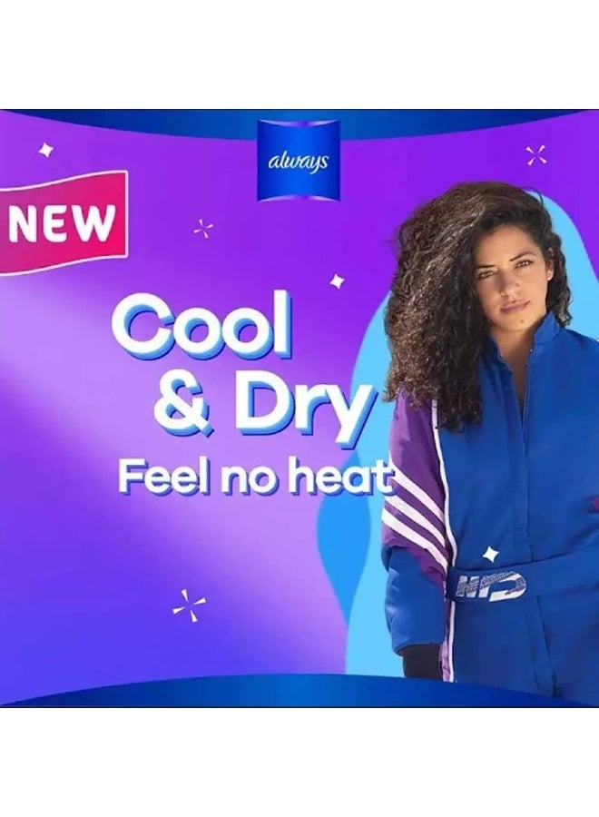 Always Cool and Dry Maxi Thick, Large sanitary pads- 30 pads - Image 2