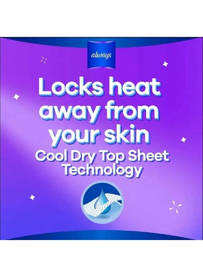 Always Cool and Dry Maxi Thick, Large sanitary pads- 30 pads - Image 3