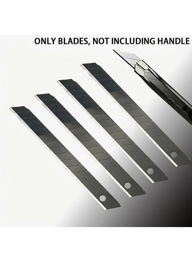 10pcs 9mm Wide 60 Degree Angle Utility Knife Blades Precision Craft For Art DIY - Image 5