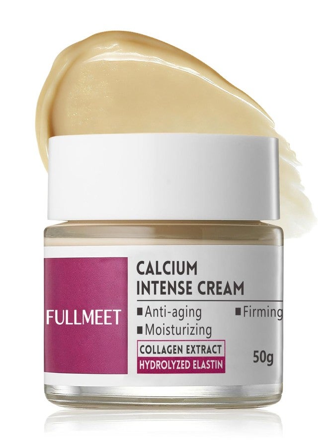 FullMeet Calcium Intense Cream, Collagen Calcium Volume Cream, Upgraded Repair & Moisturizing Cream, Hydrating Deep Wrinkles on Eye, Anti-Aging & Lifting Care, 1.76 OZ - Image 1