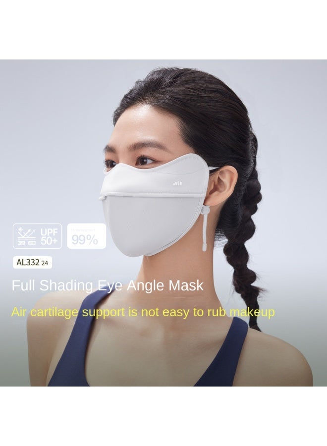 3D Eye-protecting Mask】ice Island Air Cartilage Support Eye-protecting Sunscreen Mask, Non-smudging Makeup - Image 1