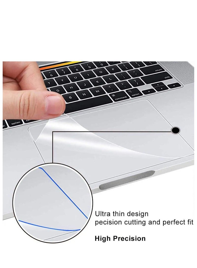 2PCS MacBook Pro 14 Trackpad Protector Cover for 2026--2021 M5 M4 M3 M2 M1 Pro/Max MacBook Pro 14 inch A3434/A3427/A3426/A3112/A3401/A3185/A2918/A2992/A2779/A2442 , Clear Anti Scratch Fingerprint Touchpad Skin Accessories - Image 3