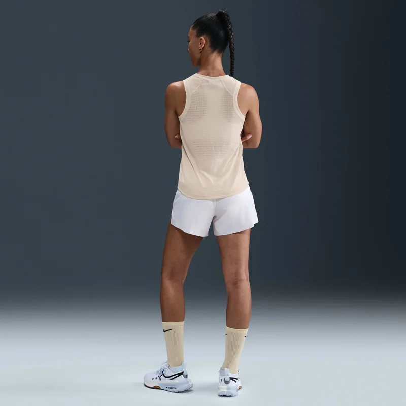 Nike Beige Women's Trail Dri-FIT Running Tank Top for Women | Best Price UAE