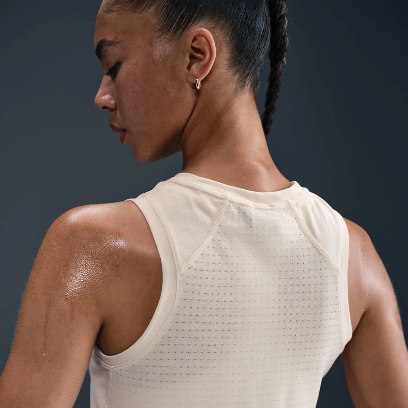 Nike Beige Women's Trail Dri-FIT Running Tank Top for Women | Best Price UAE