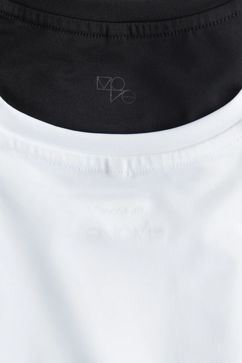 H&M 2-pack DryMove™ sports tops