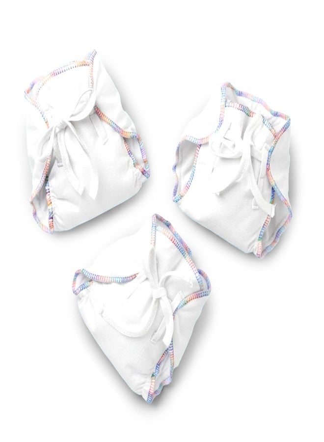 SuperBottoms DryFeel Baby Langot 0-6 months l Organic Cotton Modern Baby Nappy l Mess-free Langot with Gentle Elastics l Super DryFeel Top Layer l Diaper-free Time Essential | 3 Pack - Image 1