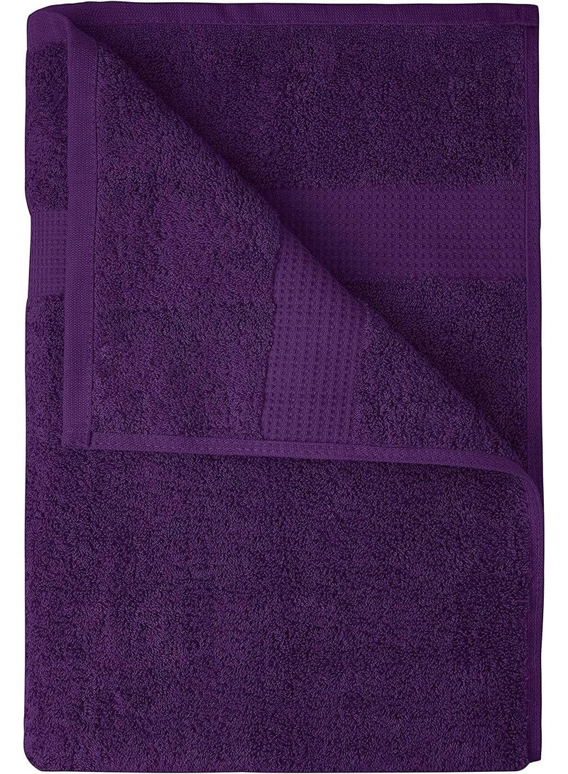 تى ام هوم طقم فوط 4 قطع من TM HOME – قطن طبيعي 100% – بدرجات الموف الأنيقة – جودة فندقية ناعمة وسريعة الامتصاص بمعايير عالمية - Image 5