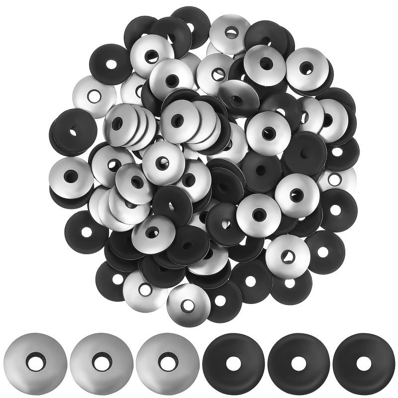 EPDM Bonded Sealing Washers Stainless Steel Rubber Gaskets 5x19mm 100 Pcs - Image 2