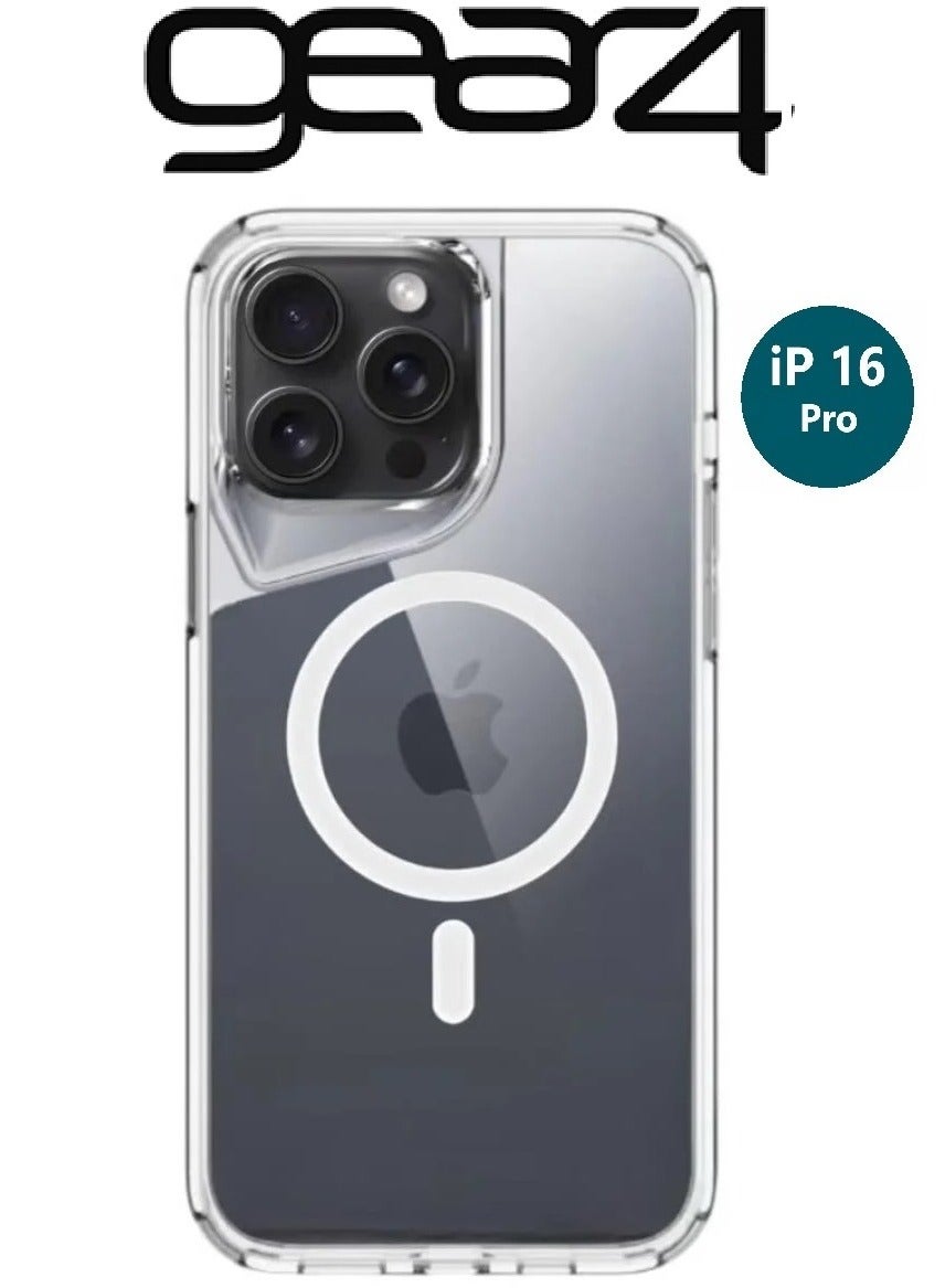 غير 4 Gear4 iPhone 16 Pro Back Cover clear