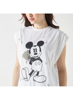 Mickey Mouse Embellished T-shirt with Crew Neck and Extended Sleeves - pzsku/ZE41D1CF2567C0DCEFCCAZ/45/_/1729772106/21773a27-7d90-4d0e-9df3-484c48b6f648