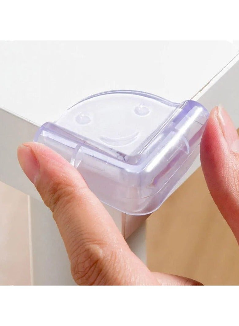 Silicone Corner Protector Pack of 4 Pieces with Double Face Silicone Corner Protector to Protect Children and Adults from Corner Teeth - Image 1