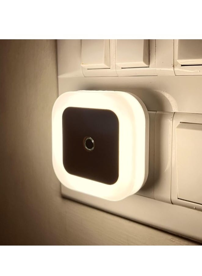 Led Night Light Sensor Control Square Lamp Energy Saving LED Sensor Lamp Nightlight for Children Kids Bedroom  - Image 1