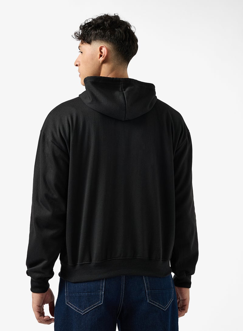 سفنتي فايف بيسيكس هودي أساسي كبير الحجم - Image 2