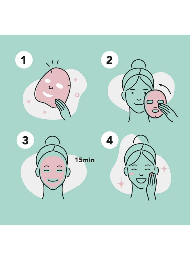 Celavi Cosmetics Celavi Essence Face Mask Paper Sheet Korea Skin Care Moisturizing 12 Pack Classic Facial Beauty - Image 4