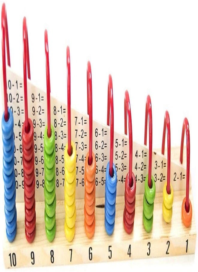 Generic - Abacus for teaching numbers, addition and subtraction to children - wooden - Image 1