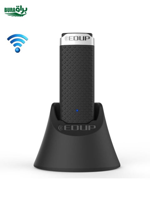 EDUP EP-AC1609 1200Mbps High Speed USB 3.0 WiFi Adapter Receiver Ethernet Adapter with 1m Extend Cable & Base