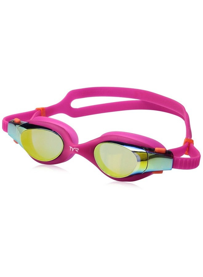 TYR Vesi Femme Mirrored Googles, Gold;Pink, One Size - Image 1