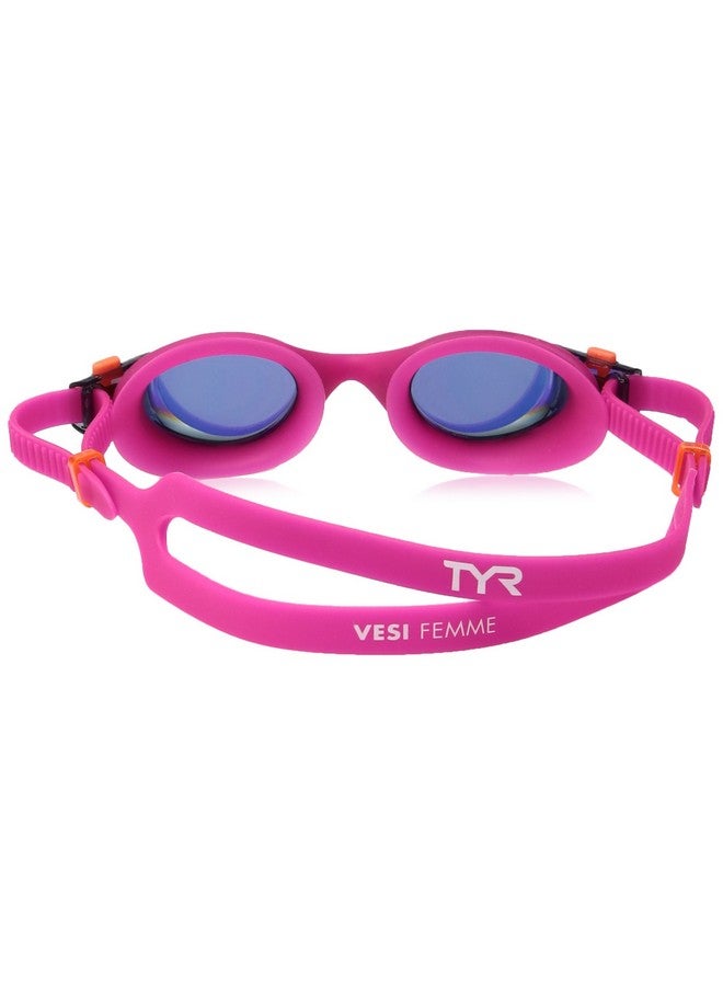TYR Vesi Femme Mirrored Googles, Gold;Pink, One Size - Image 3