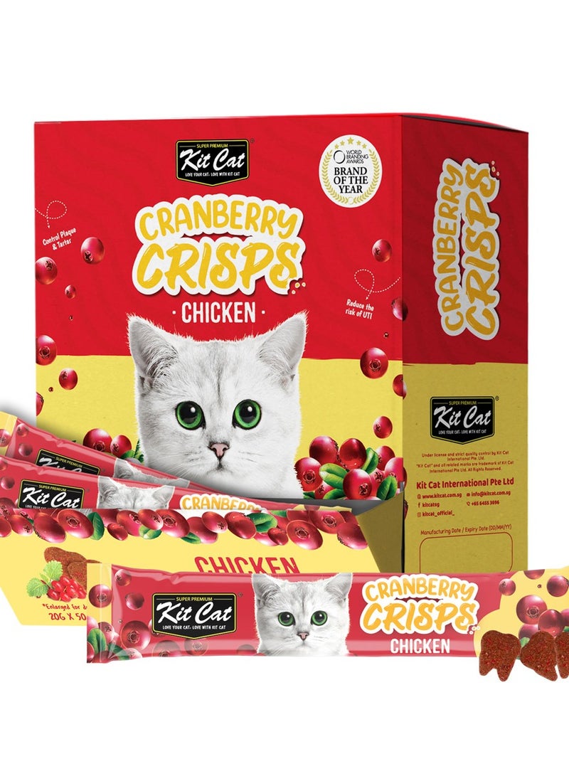 Kit Cat Kit Cat Cranberry Crisps Chicken Box (50 sachets) - Image 1