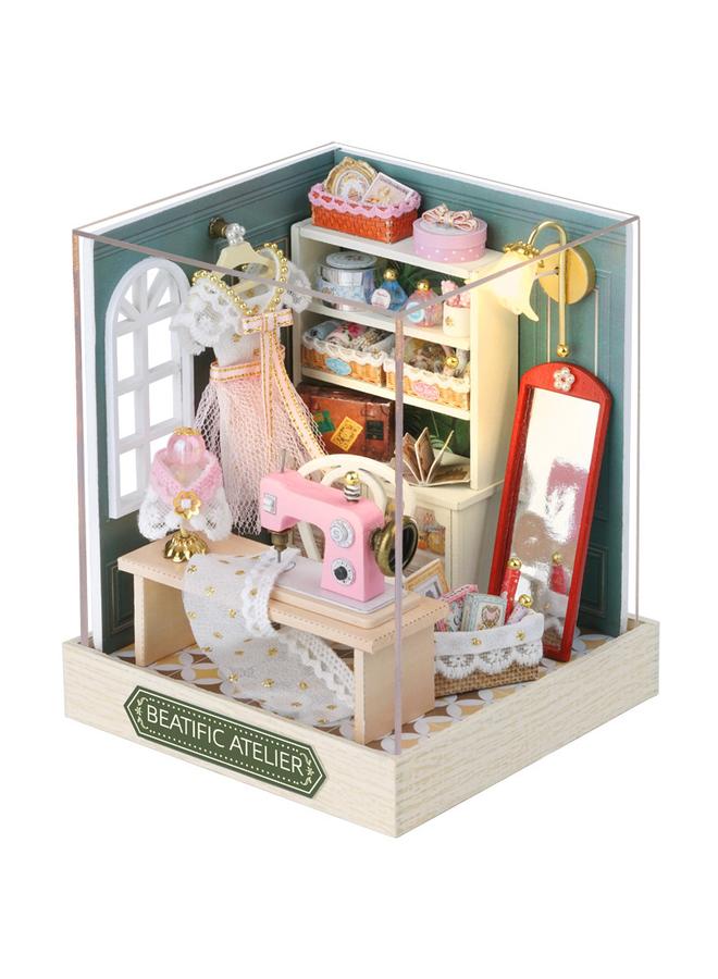 Bluejw Zhiqu House Happy One Pavilion Diy Handmade Assembled 3D Assembled Model Toy Cabin Toy Gift - Image 1