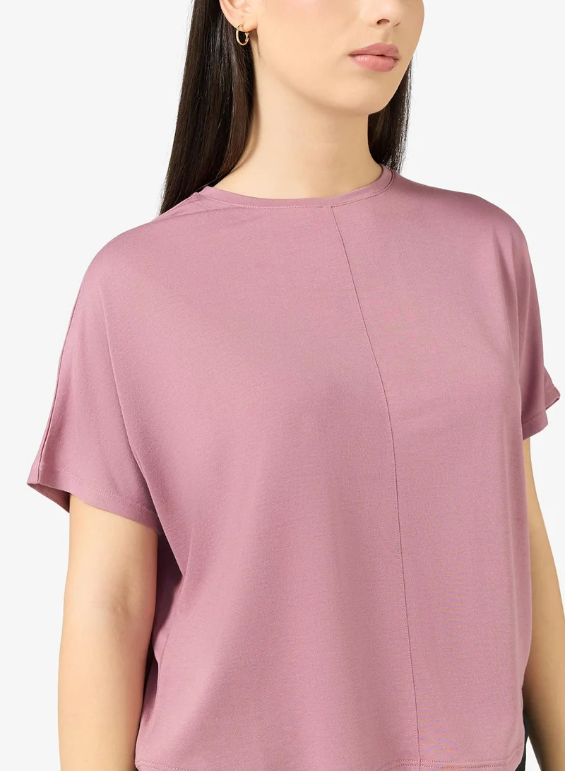 Sun And Sand Sports Pink Women's Feather T-Shirt for Women | Best Price UAE