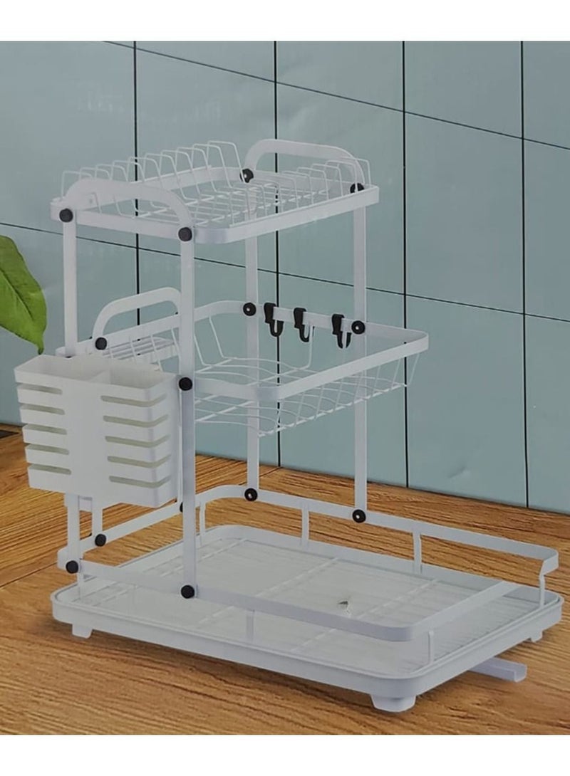 DubaiGallery Multifunctional 2/3 Layers Dish Rack Dish Rack Dish Rack Dish Drain Dish Rack Kitchen Dish Rack Storage Shelf