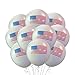 Malayan Products American Flag Latex Balloons 12 Count USA Balloons Birthday Event Party Supply Veteran United States 12 Inch Standard Size - Image 3