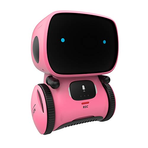 98K Kids Robot Toys for Girls and Boys Touch and Voice Control Robots Interactive Smart Talking Robots Intelligent Partner and Teacher with Singing Dancing STEM Toy Gifts for Kid Age 3 and Up - Image 1