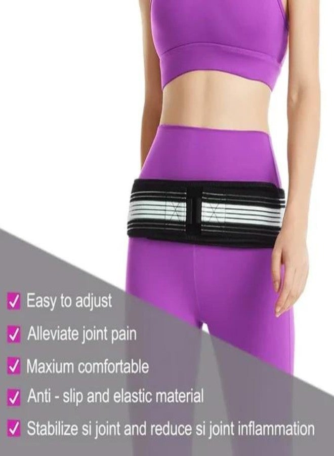 Wropzo Hip & Waist Support Belt - Sciatica Pain Relief, Lower Back Pain Relief, and Back Pain Relief Products for Women | Sciatica Belt, Hip Belt, and Kamar Belt for Women - Image 4