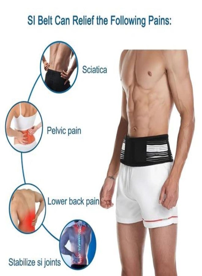 Wropzo Hip & Waist Support Belt - Sciatica Pain Relief, Lower Back Pain Relief, and Back Pain Relief Products for Women | Sciatica Belt, Hip Belt, and Kamar Belt for Women - Image 3